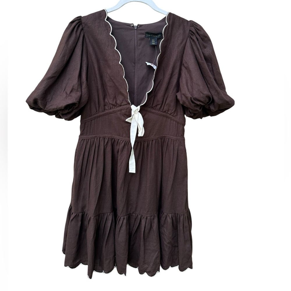 House of Harlow 1960 Brown Mini Dress